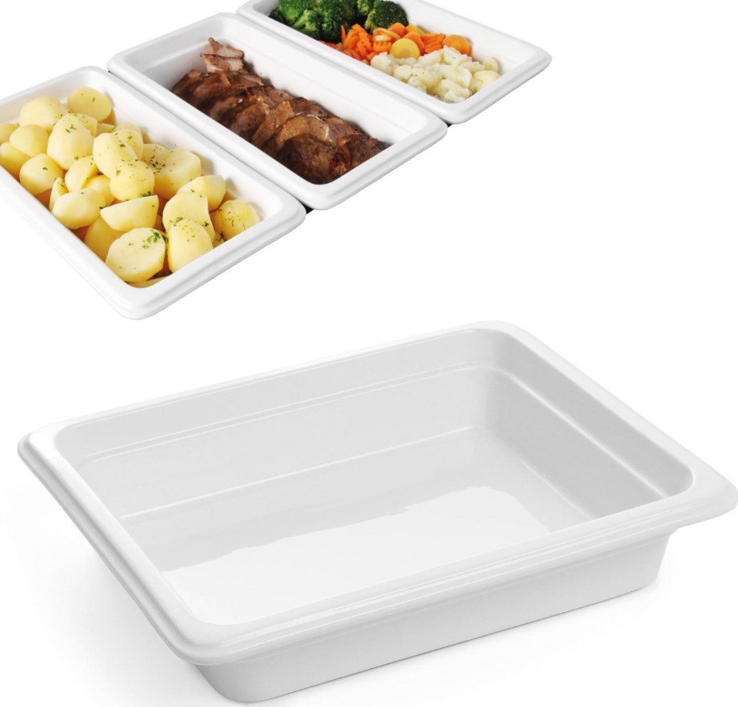 Hendi Pojemnik GN Profi Line z porcelany GN 1/2 65 mm - Hendi 783016