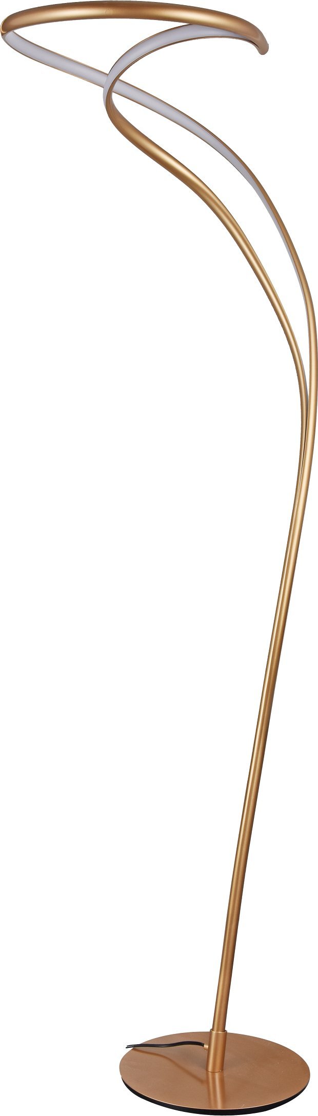 Lampa podłogowa Azzardo TWIST FLOOR 3-STEP DIMM złota