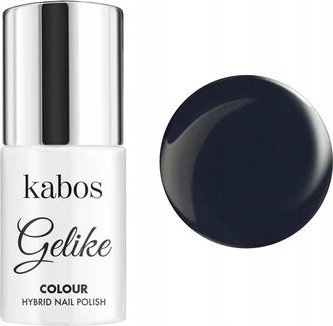 KABOS Lakier hybrydowy Kabos Gelike Officer Black 5 ml