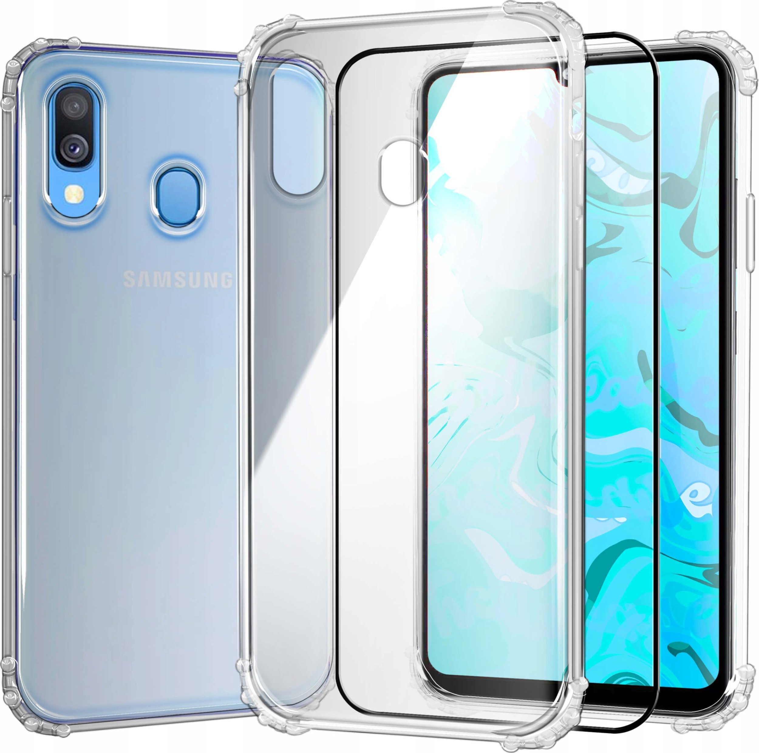 Hello Case ETUI PANCERNE DO SAMSUNG GALAXY A40 | CASE SILIKON GUMOWE SLIM ANTI SHOCK