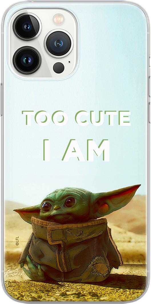 Babaco Etui Baby Yoda 004 Star Wars Nadruk pełny Wielobarwny Producent: Samsung, Model: A40