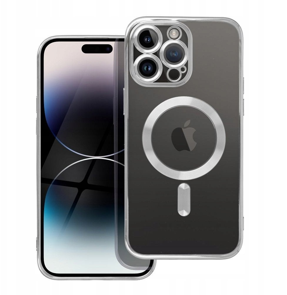 Futerał ELECTRO MAG COVER kompatybilny z MagSafe do IPHONE 16 Pro tytanowy