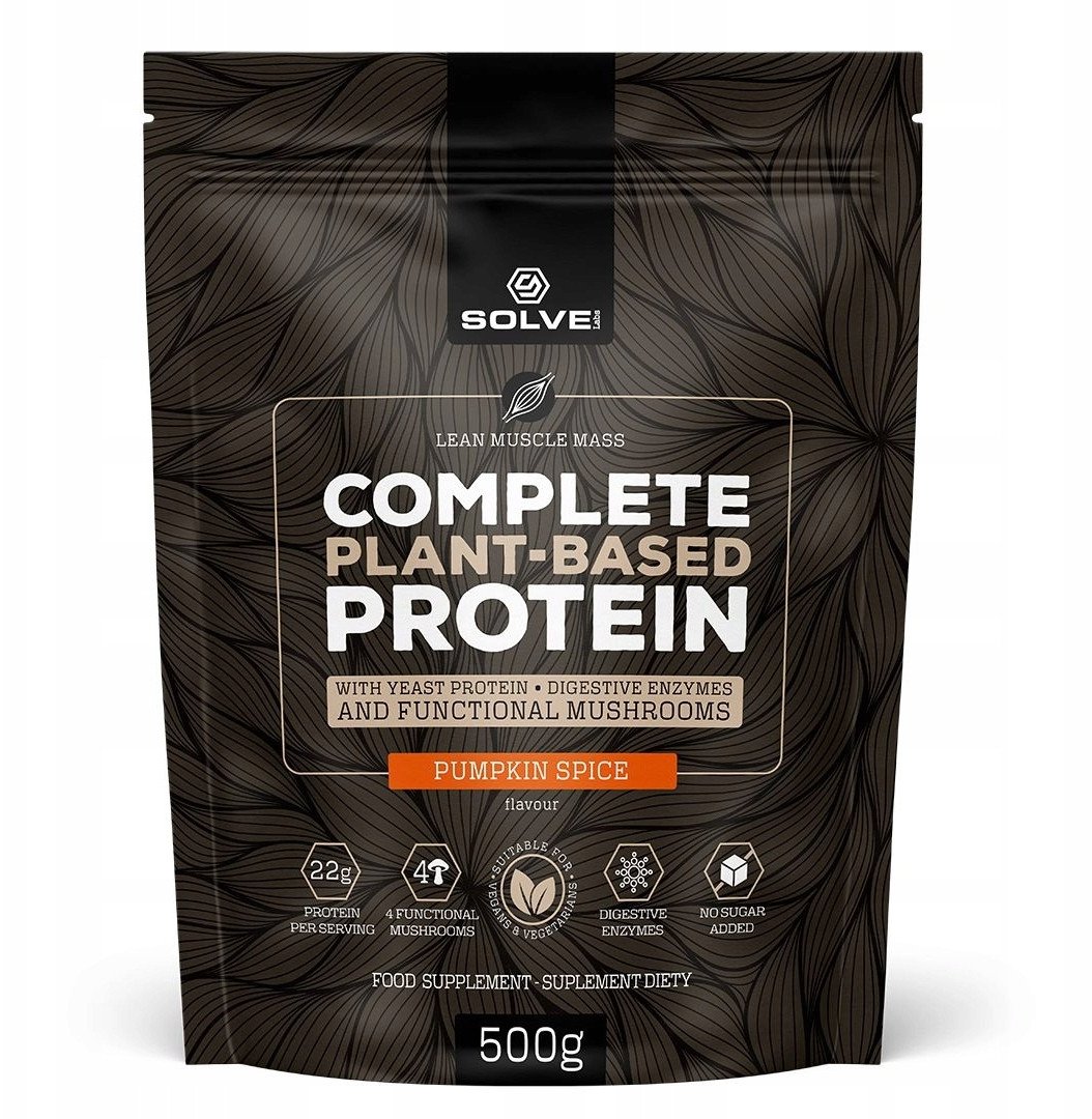 Solve Labs Complete Plant-based Protein 500g Słony Karmel one size