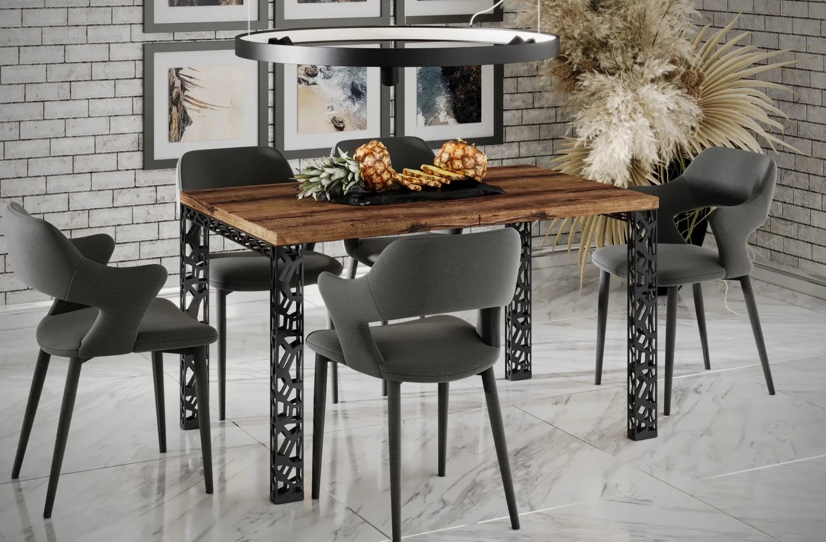 Stół rozkładany MATIO 130(220)x80 dąb monastery ENDO