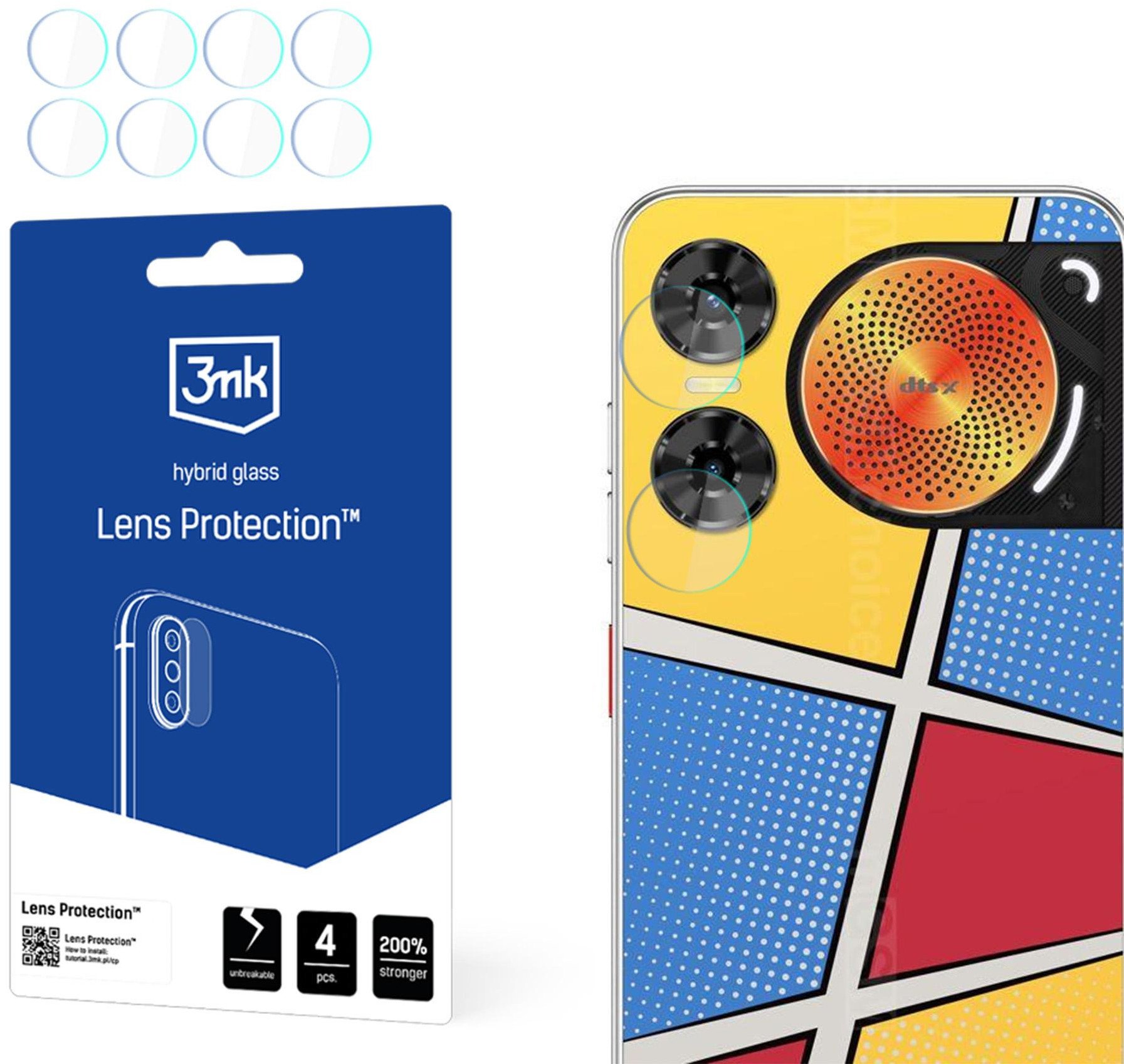 NUBIA MUSIC 2 - 3MK LENS PROTECTION