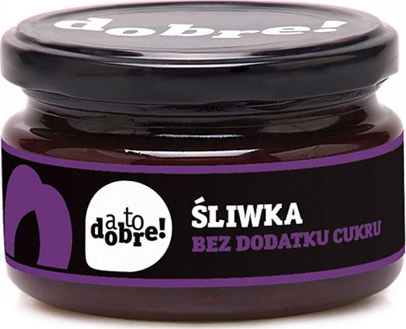 A to dobre! Konfitura Śliwka bez dodatku cukru A To Dobre!, 215g