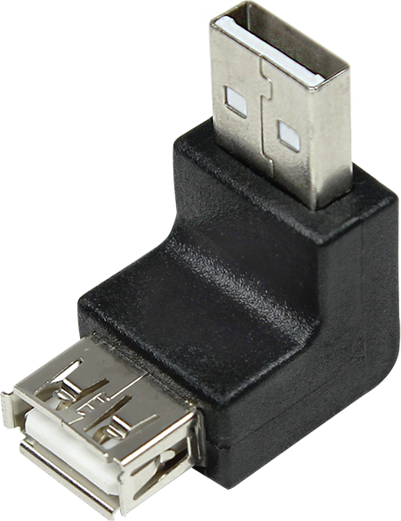 Adapter USB LogiLink USB - USB Czarny (AU0025)