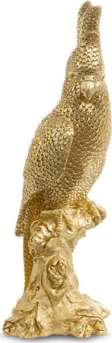 Eurofirany FIGURKA DEKORACYJNA TOBI (24) 11X10X33 CM ZŁOTY