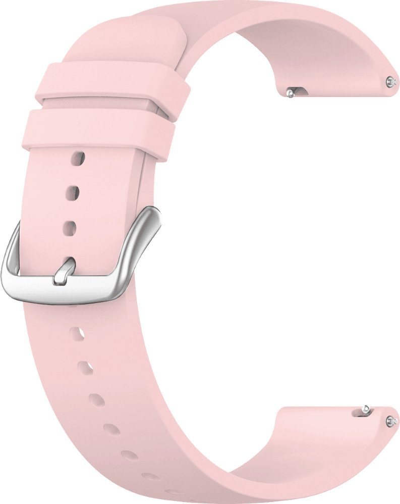 Lavvu LAVVU Jasnoróżowy silikonowy pasek do zegarka - 22