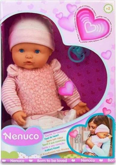 Nenuco Lalka Bobas Nenuco Feel his heart 35 cm