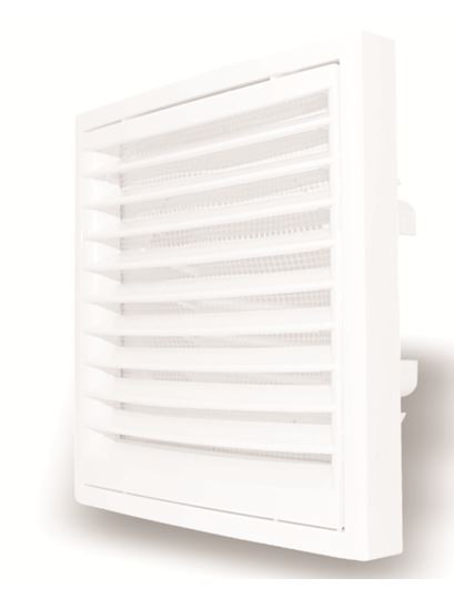 Dospel Kratka wentylacyjna KR z siatką 100x125mm - 007-0153