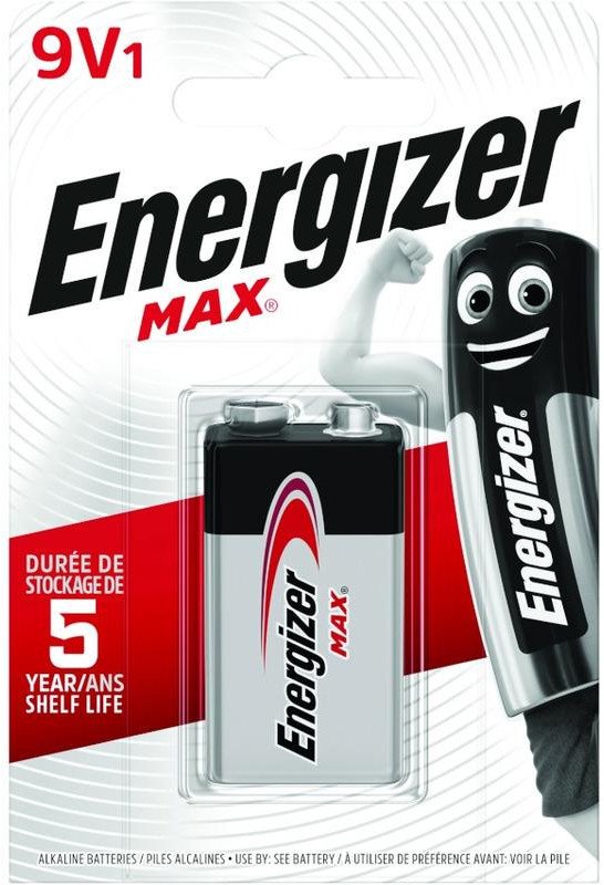 Energizer Bateria Max 9V Block 1 szt.
