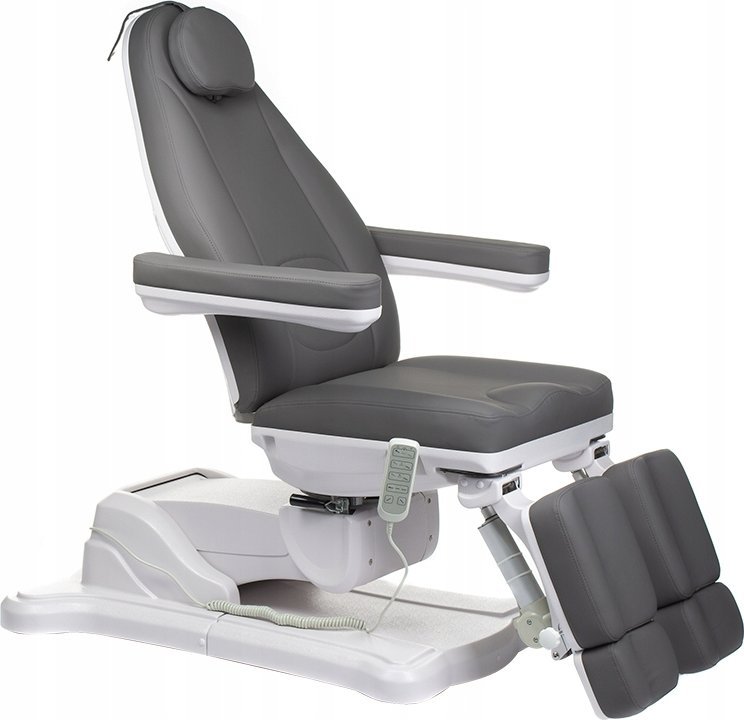 BEAUTY SYSTEM Elektryczny fotel kosmetyczny Mazaro BR-6672C Szar