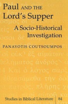 Paul and the Lord's Supper