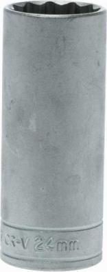 Teng Tools Nasadka długa 12-kątna z chwytem 1/2" 24 mm