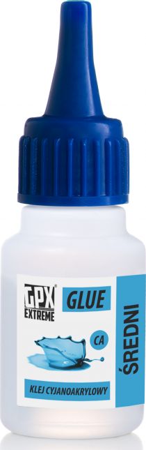 GPX Extreme Klej cyjanoakrylowy średni 20g - GPX Extreme