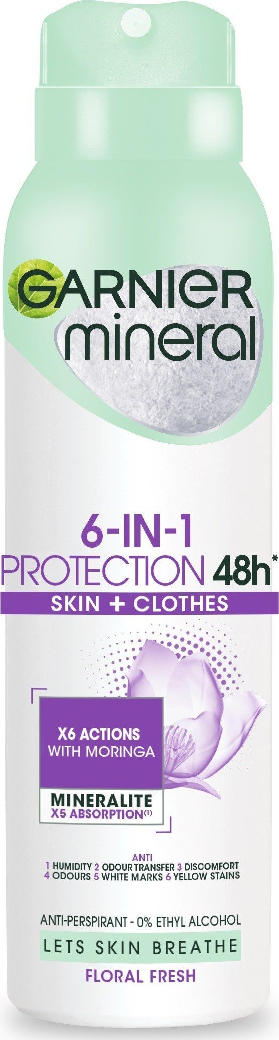 Garnier GARNIER_6 In 1 Skin And Clothes Protection 48h Women DEO spray 150ml