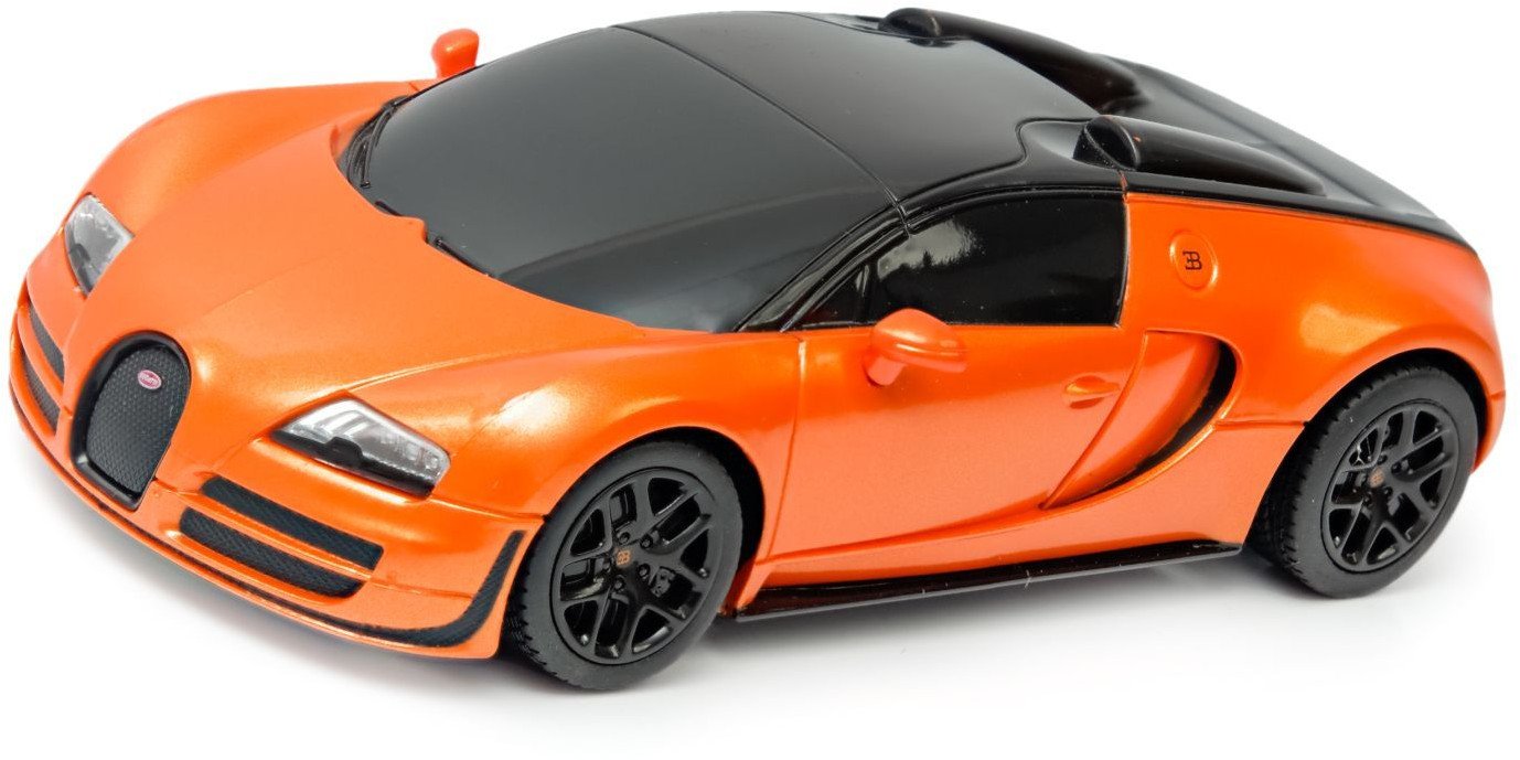 Bugatti Grand Sport R/C skala 1:24 Rastar 47000 samochód sterowany pomarańczowy