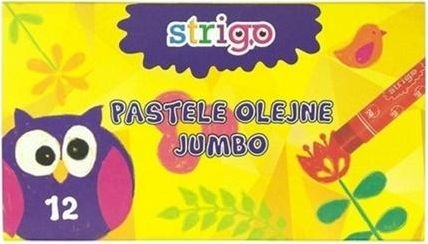 Strigo Pastele olejne Jumbo 12 kolorów