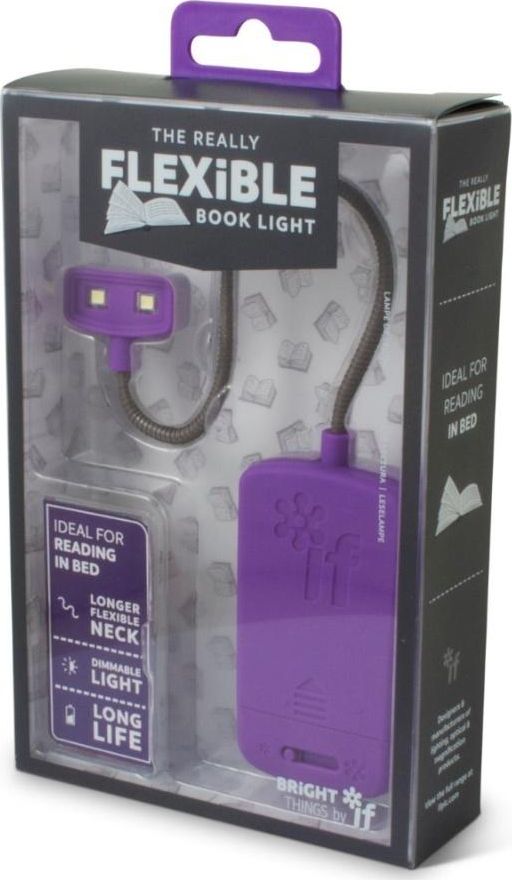 IF Flexible Book Light Lampka do książki fioletowa