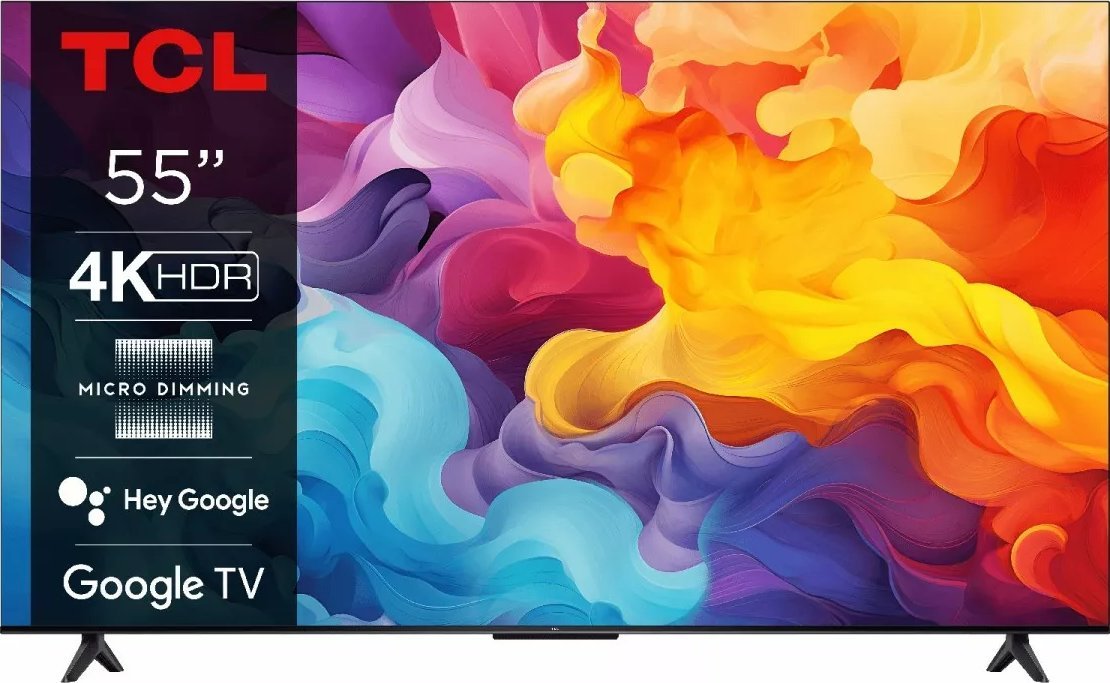 Telewizor TCL 55V6B LED 55'' 4K Ultra HD Google TV