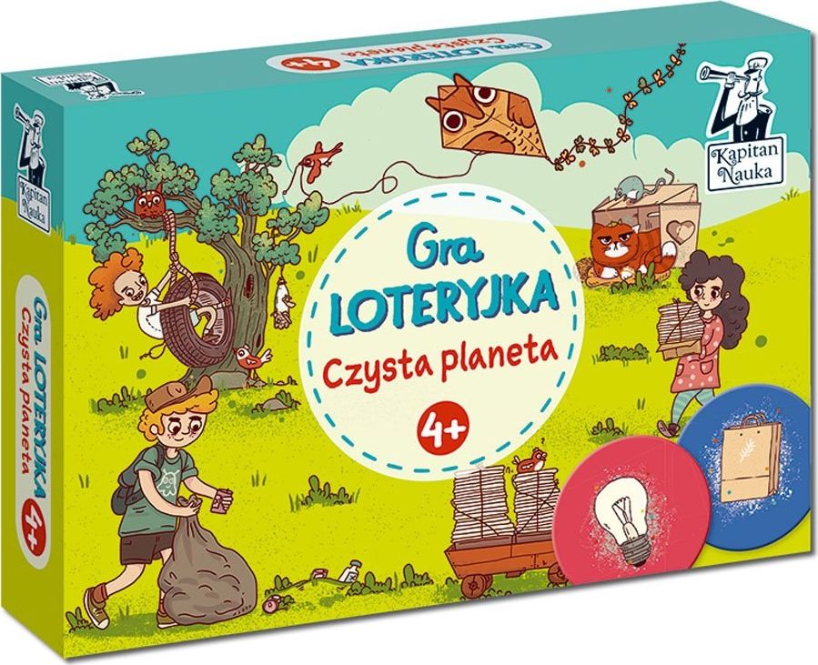 Edgard Kapitan Nauka Gra Loteryjka Czysta planeta4+GR0521