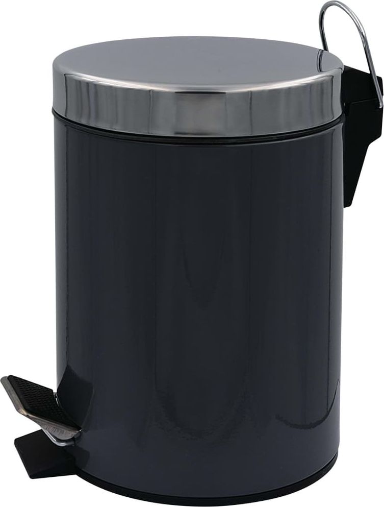 Kosz na śmieci Ridder na pedał czarny (4006956136936)