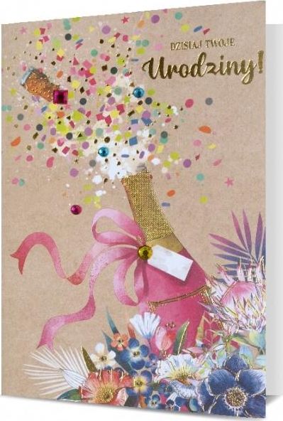 Pan Dragon Karnet B6 Urodziny HM200-2234