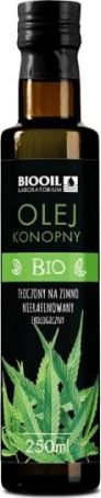 BIOOIL Olej konopny BIO 250 ml seria BLACK - BIOOIL