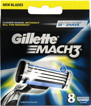 Gillette Mach 3 (M) 8szt