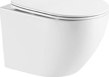 LAVEO Desna CycleOn 2.0 - miska ustępowa wisząca bezkołnierzowa z deską