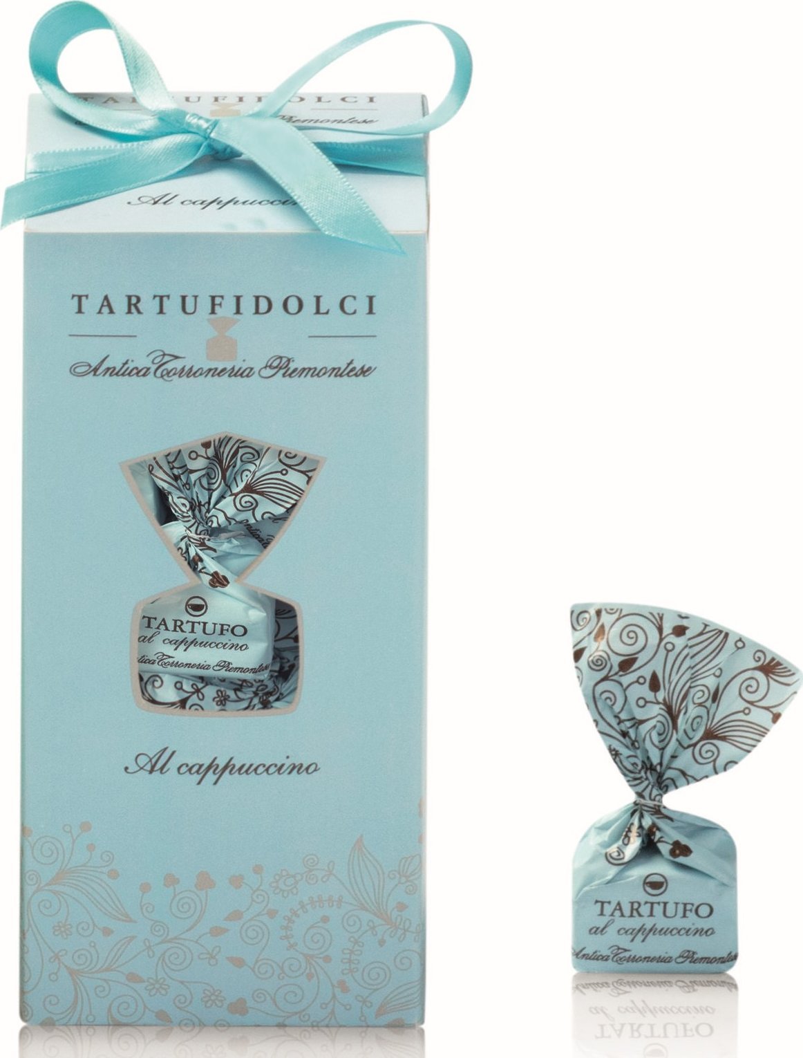 Antica Torroneria Piemontese Šokoladiniai triufeliai Linkėjimas AL CAPPUCCINO 160 g