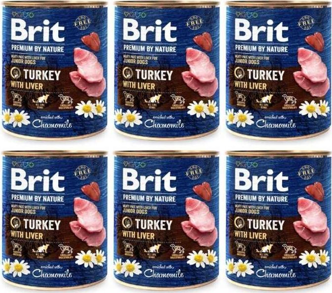 Brit Brit Premium by Nature Turkey 6x800g