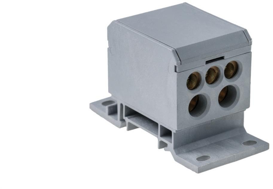 Blok rozdzielczy 160A 1P 2x2,5-50/3x2,5-25 2x2,5-35/SZ E.4091/SZ