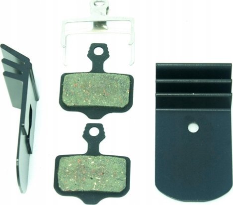 Clarks Klocki hamulcowe CLARKS dla AVID (Avid Elixir DB), Z radiatorem odprowadzającym ciepło, Organiczne