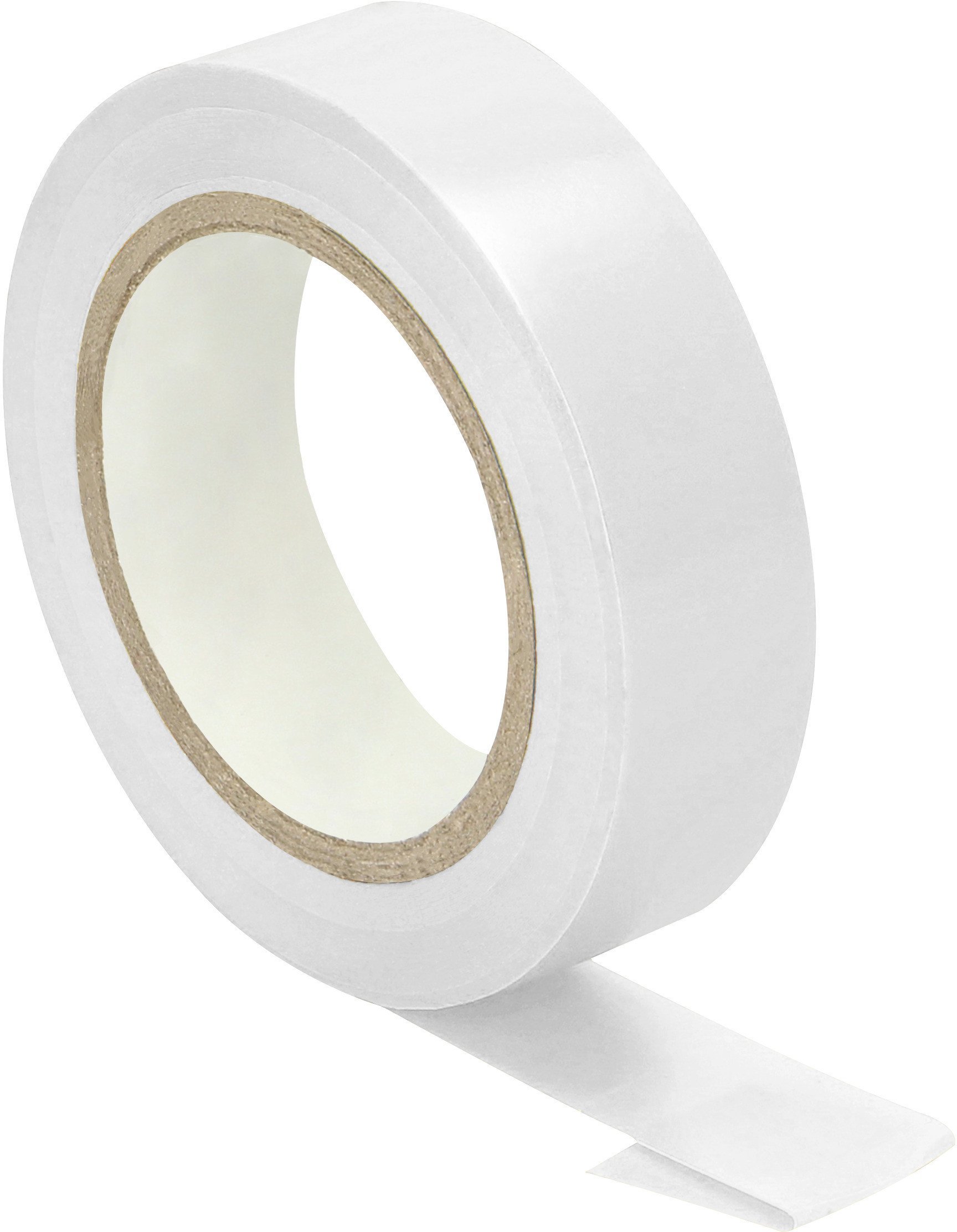 Taśma izolacyjna biała, uniepalniona, szerokość 15mm, grubość 0,13mm, długość 10m