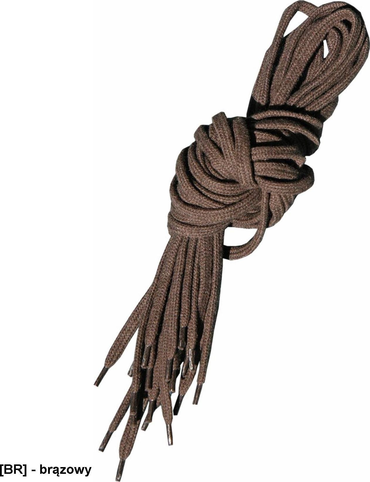 R.E.I.S. BR-LACE-P - SZNURÓWKI 100 cm. - brązowy 100 cm