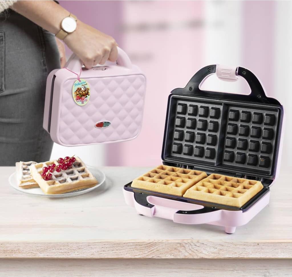 Gofrownica Bestron Bestron AWB700P, waffle maker (pink)