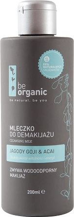 Be Organic Mleczko do demakijażu Jagody Goji i Acai 200 ml