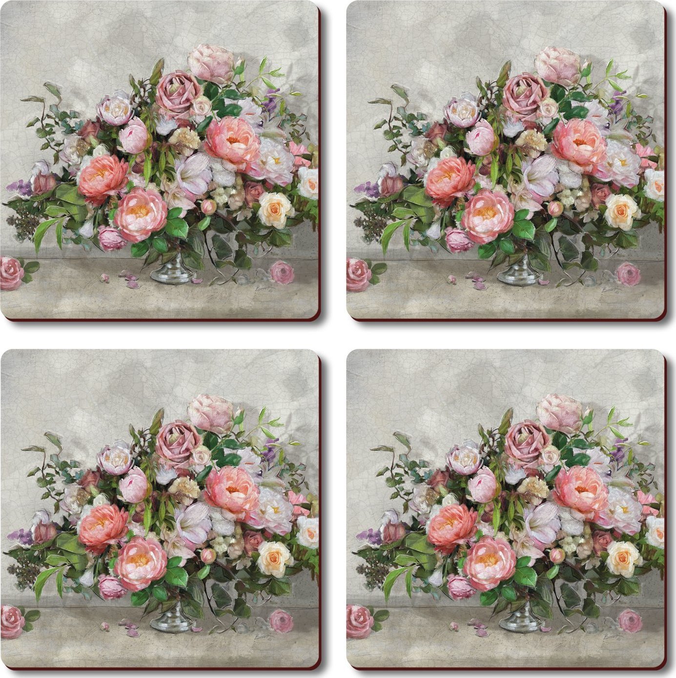 Cala Home Cala Home Podkładki korkowe małe, pod kubek C96-00215 Dutch