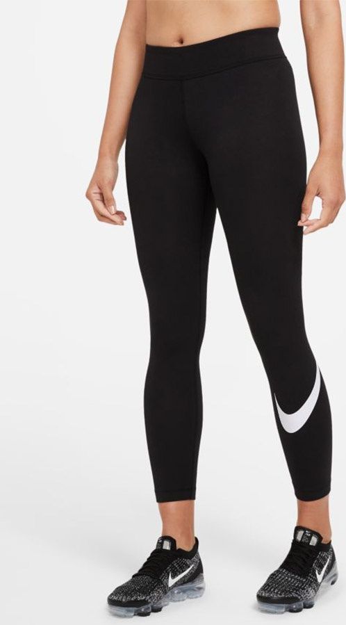 Nike Legginsy Sportswear Essential SWOOSH CZ8530 010 czarne r. XS