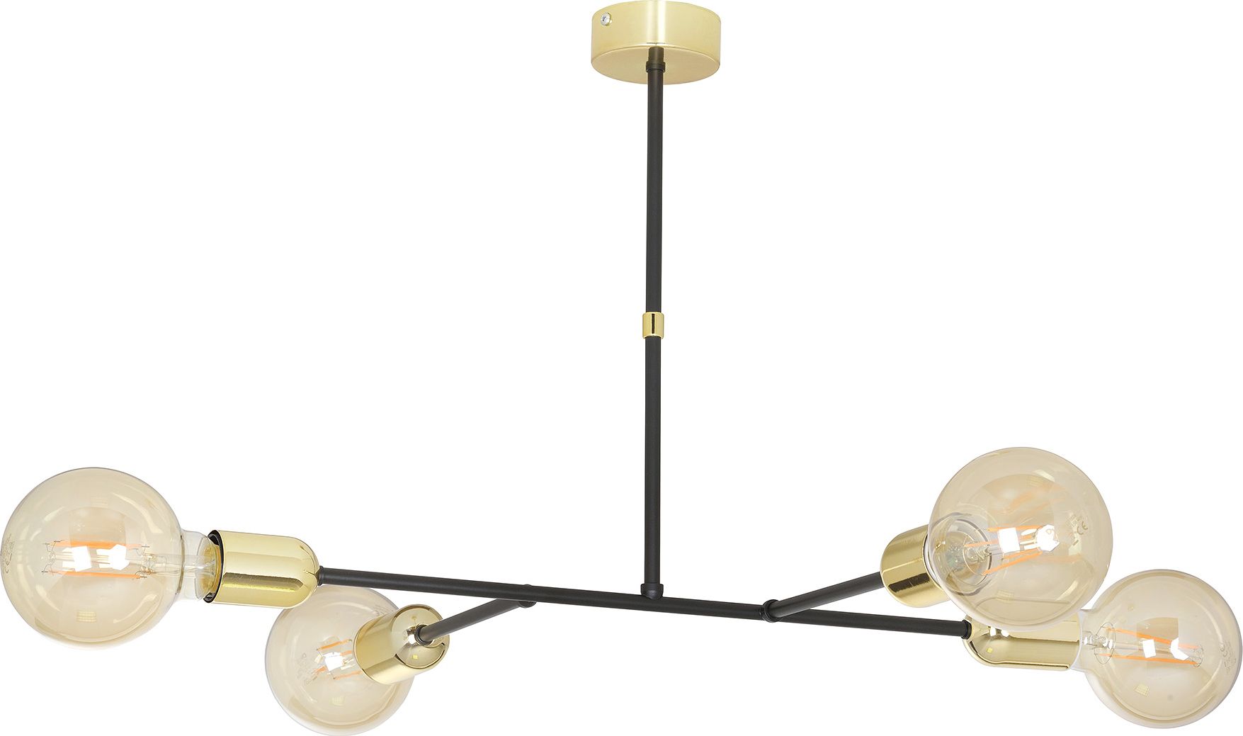 Lampa wisząca Emibig Minimalistyczna lampa przysufitowa do jadalni Emibig JUKA 580/4