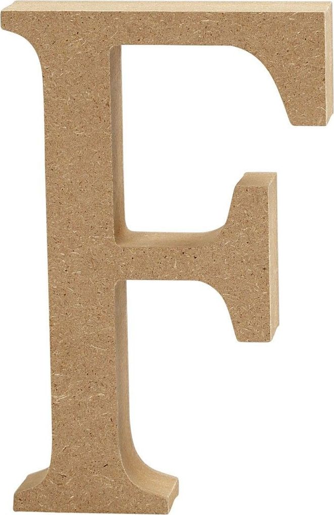 Creativ Company Litera F z MDF H: 13 cm