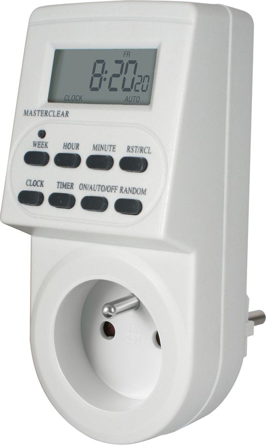 Brennenstuhl programator sterownik wyłącznik timer czasowy cyfrowy programator do choinki sterowania oświetleniem