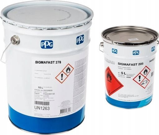 Farba Sigmafast 278 grunt epoksydowy podkład antykorozyjny na rdzę 20l krem