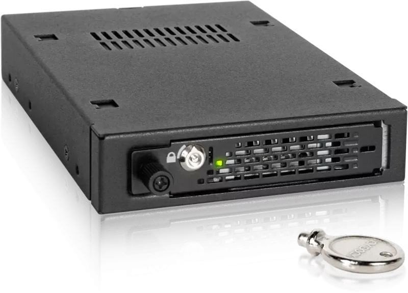 IcyDock ToughArmor 1x 2.5" to 1x 3.5" bay mobile rack SAS/SA