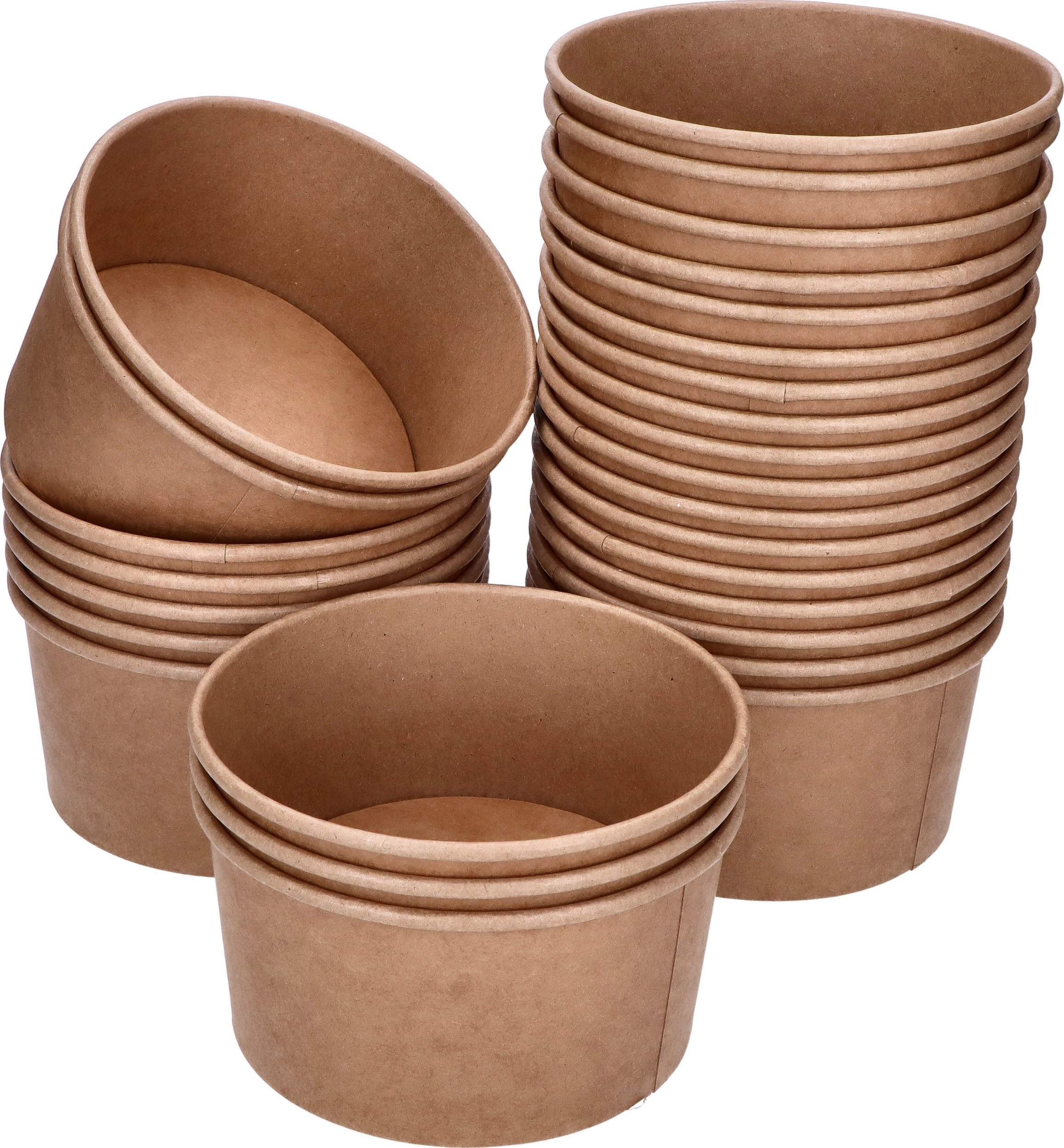 Guillin Pojemniki papierowe EKO miski na sałatki 1000ml 50