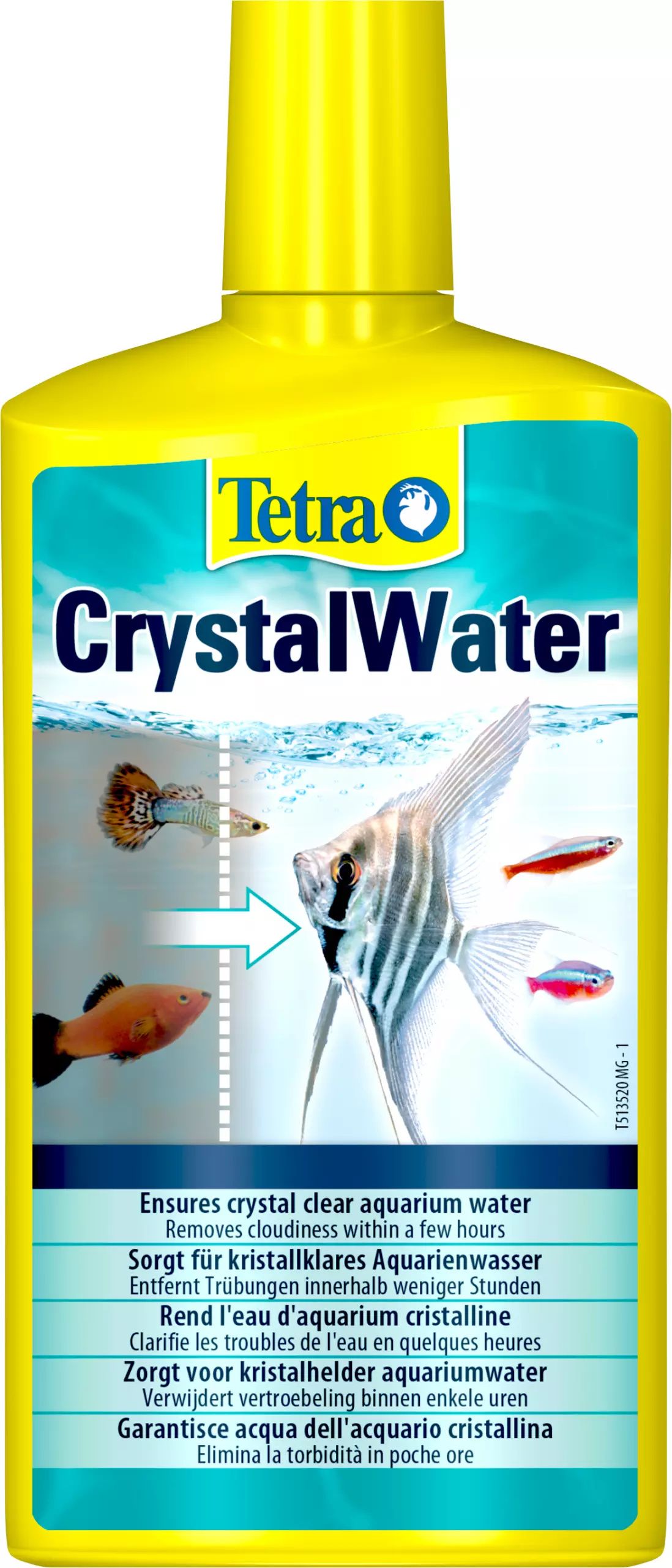 Tetra CrystalWater 500 ml - śr. klarujący wodę w płynie