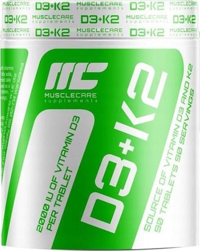 Muscle Care MUSCLE CARE D3+K2 90 TABS