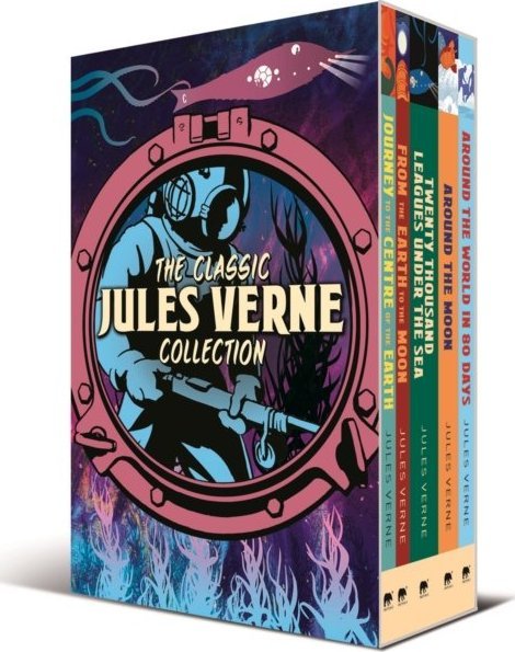 The Classic Jules Verne Collection: 5-Volume box set edition